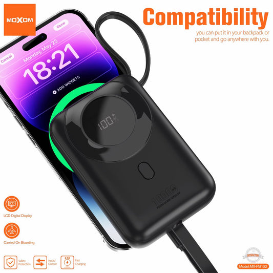 Power Bank MOXOM mx pb132 Original