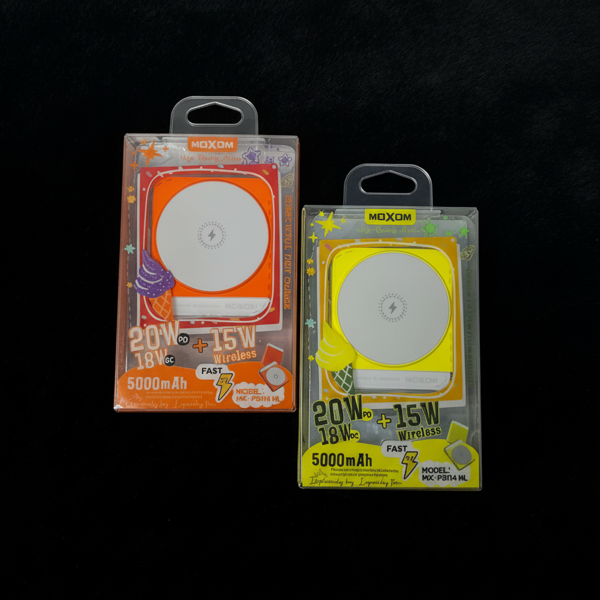 Power Bank MOXOM mx PB114 WL Original