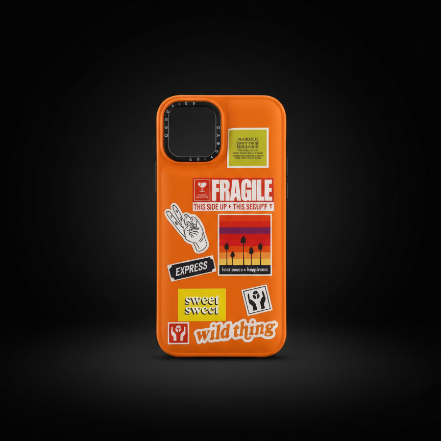 Case orange IPhone 12/12Pro
